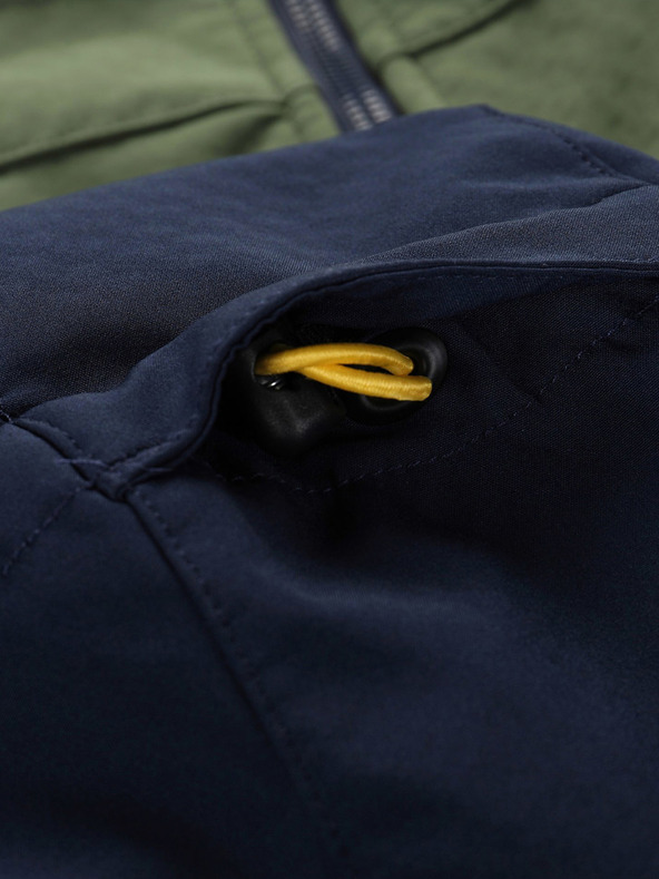 ALPINE PRO Ženska softshell jakna s membranom ALPINE PRO LANCA zelena