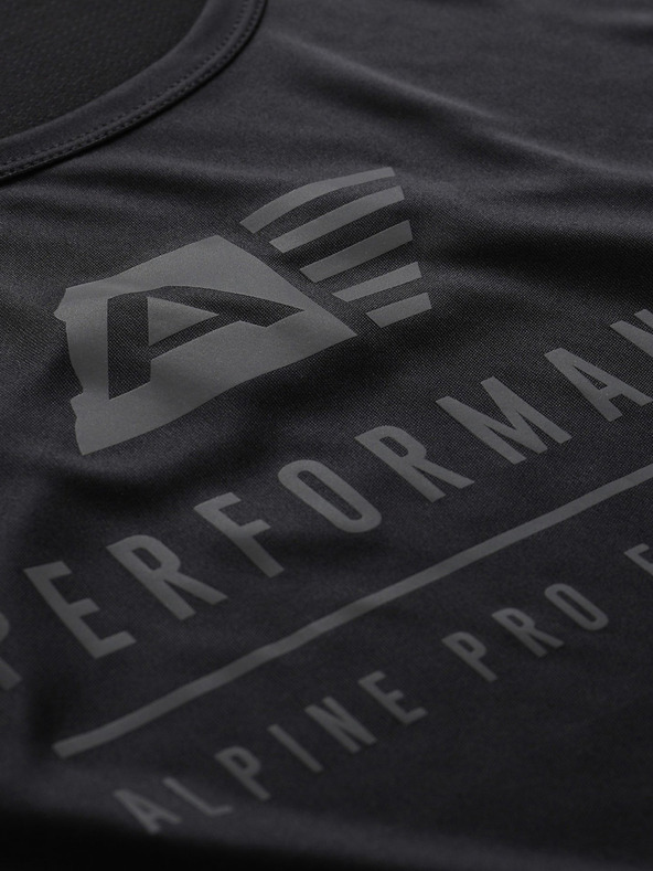 ALPINE PRO Muška majica bez rukava ALPINE PRO MIXED crna