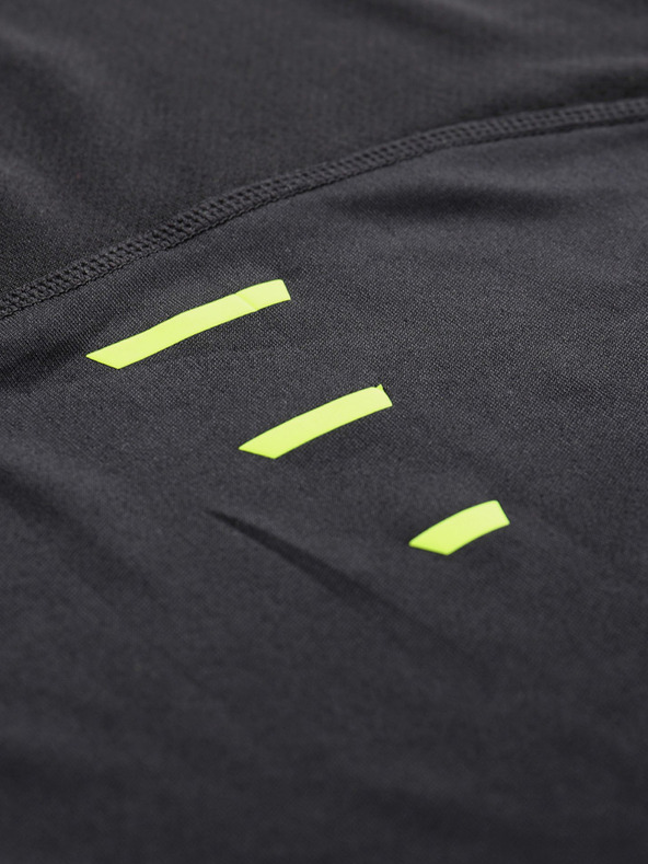 ALPINE PRO Muška funkcionalna majica kratkih rukava s cool-dry ALPINE PRO PANTHER crna