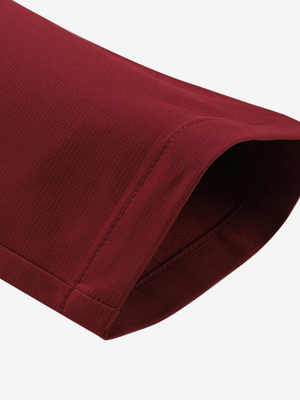 ALPINE PRO Ženske softshell hlače ALPINE PRO NUTTA crvene boje