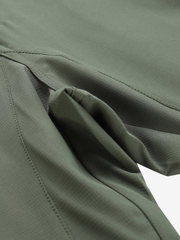 ALPINE PRO Muške softshell hlače ALPINE PRO NUTT zelene