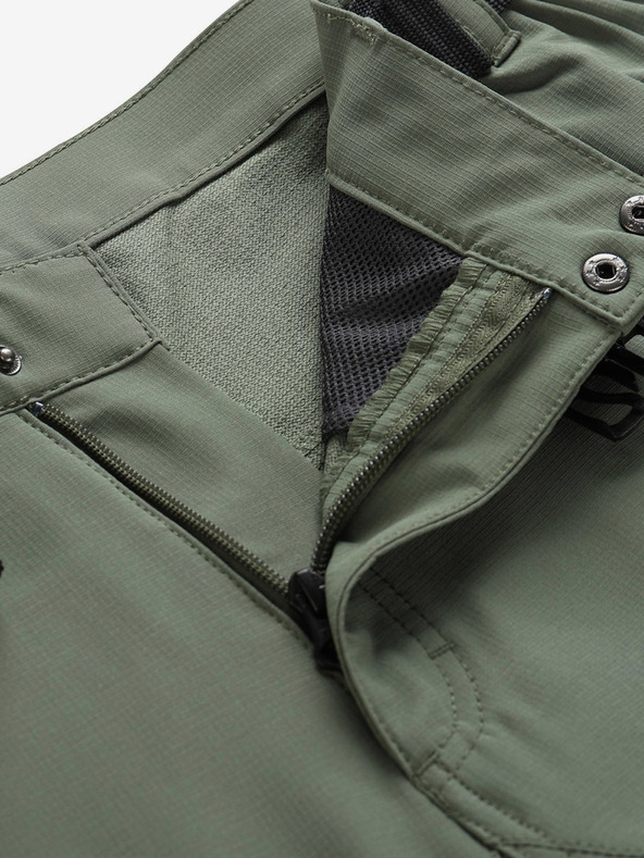 ALPINE PRO Muške softshell hlače ALPINE PRO NUTT zelene