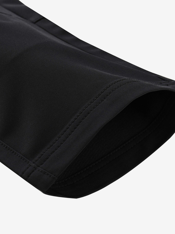 ALPINE PRO Ženski softshell kapri ALPINE PRO WEDERA crni