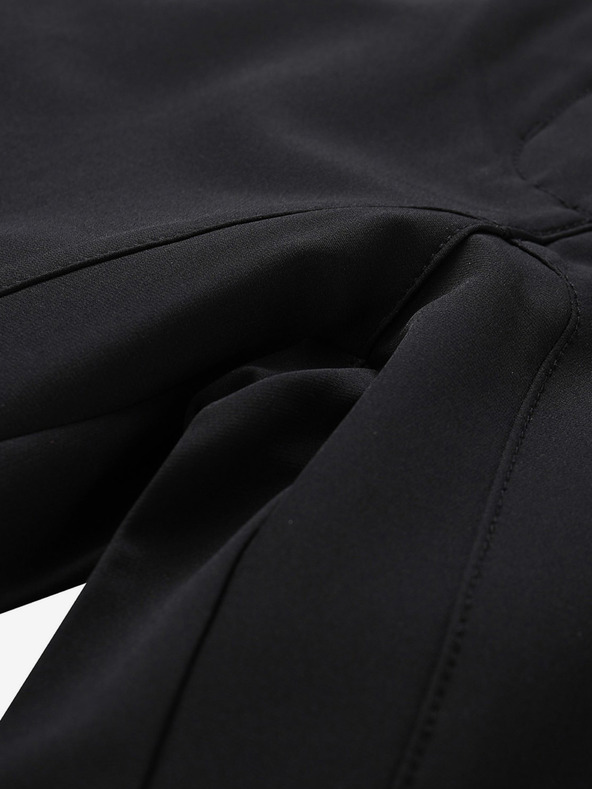 ALPINE PRO Ženski softshell kapri ALPINE PRO WEDERA crni