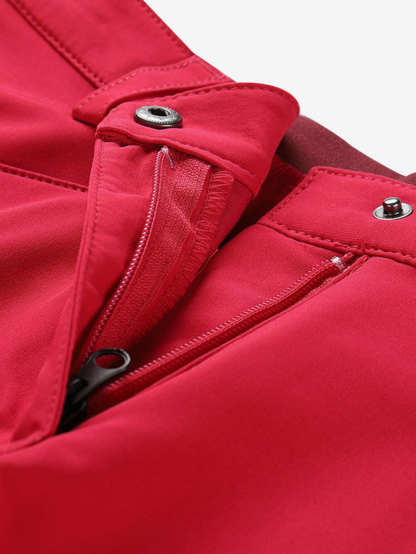 ALPINE PRO Ženski softshell kapri ALPINE PRO WEDERA roza
