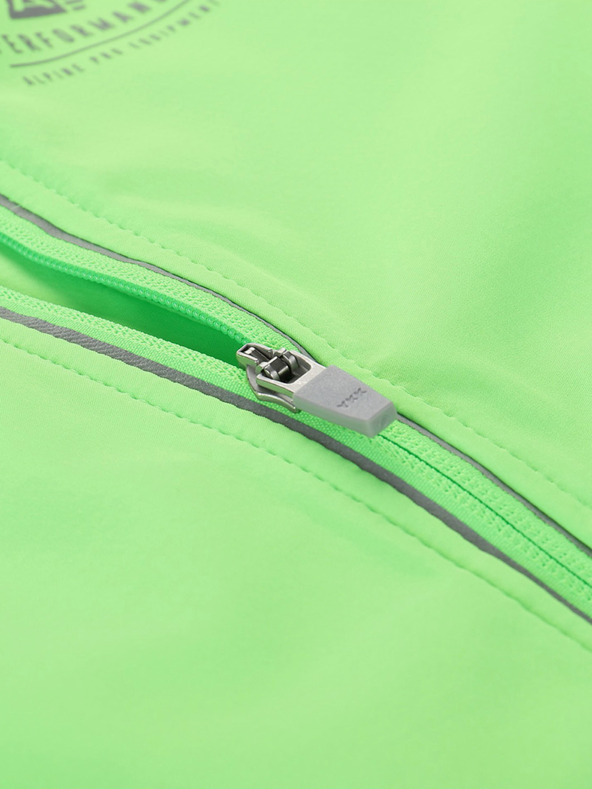 ALPINE PRO Dječja softshell jakna s membranom ALPINE PRO MULTO zelena