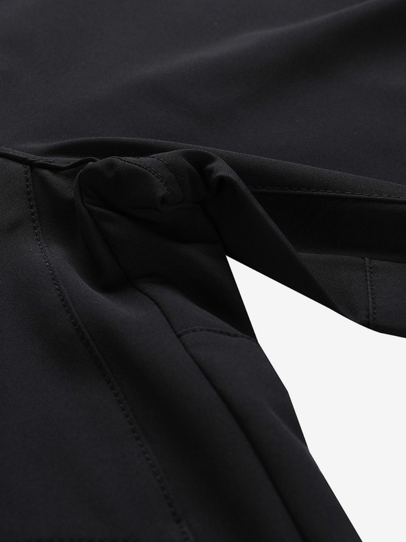 ALPINE PRO Muški softshell kapri ALPINE PRO WEDER crni