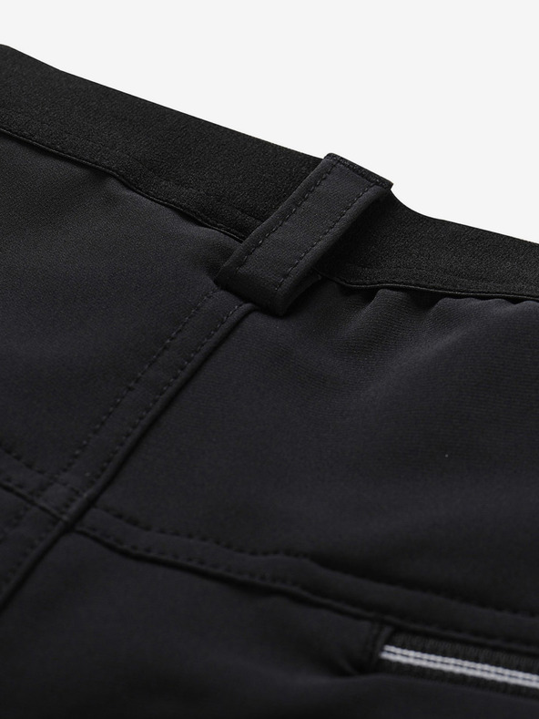 ALPINE PRO Muški softshell kapri ALPINE PRO WEDER crni