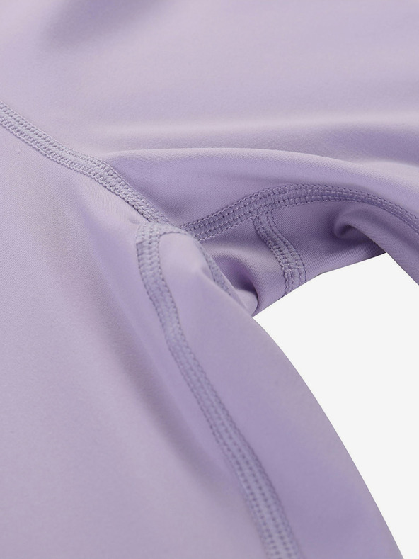 ALPINE PRO Ženske brzosušeće tajice ALPINE PRO LENCA ljubičaste boje