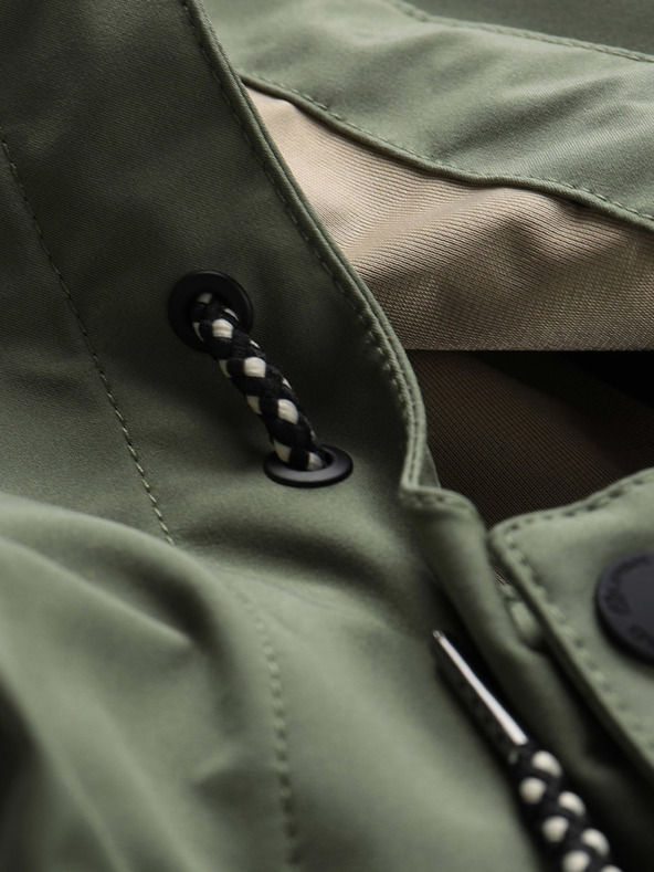 ALPINE PRO Muški vodootporni kaput s ptx membranom ALPINE PRO PERFET zeleni