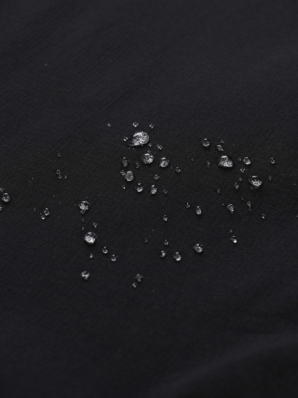 ALPINE PRO Ženske vanjske hlače s odvojivim nogavicama ALPINE PRO NESCA crne