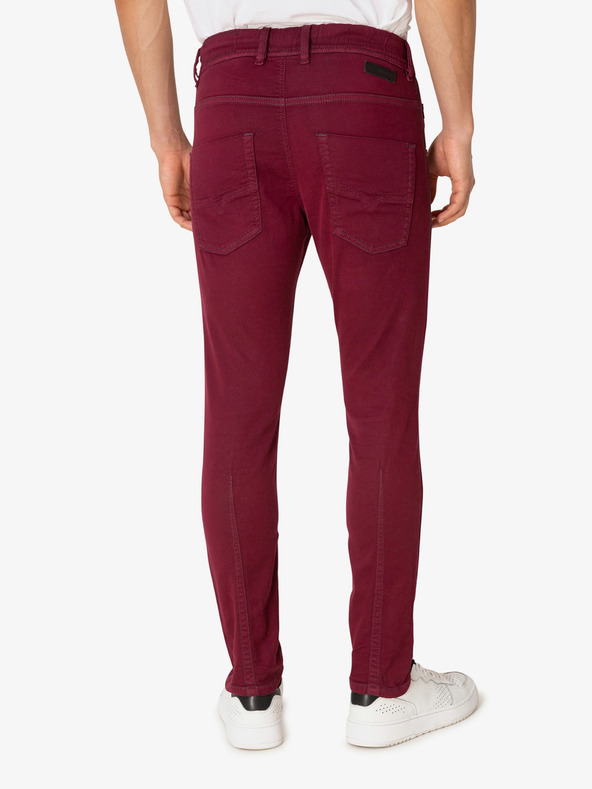 Diesel Diesel Krooley tamnocrvene muške uske traperice