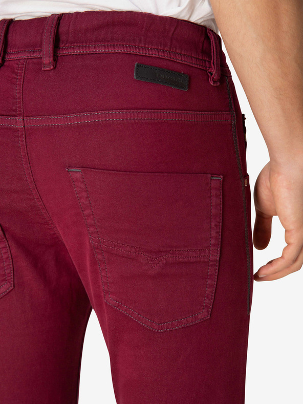 Diesel Diesel Krooley tamnocrvene muške uske traperice