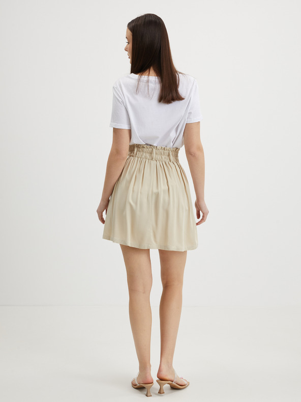 Vila Bež kratka suknja VILA Vero
