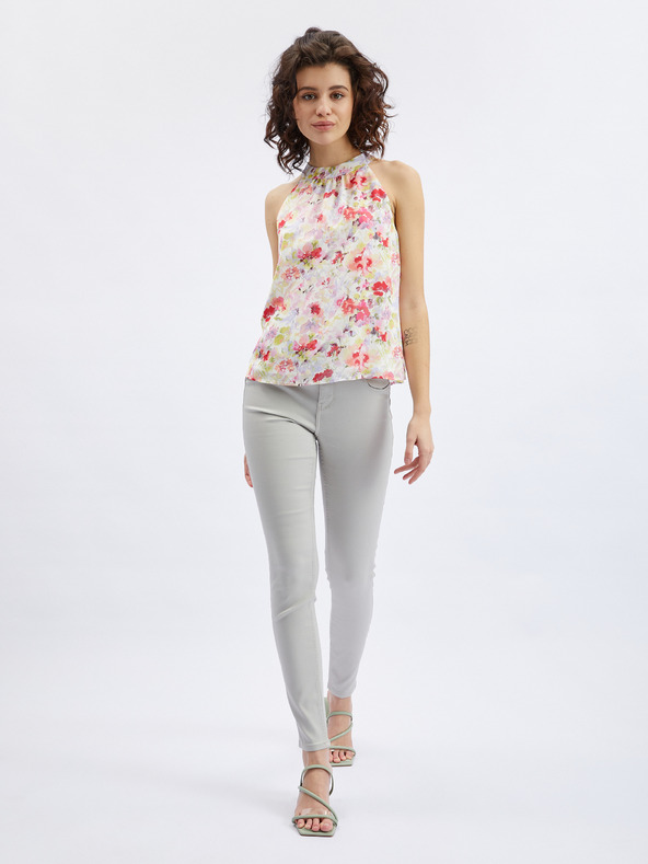 Orsay Ružičasto-krem ženska bluza cvjetnog uzorka ORSAY