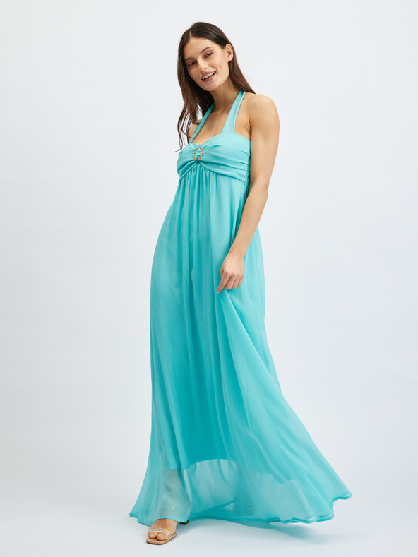 Orsay Tirkizna ženska duga haljina ORSAY