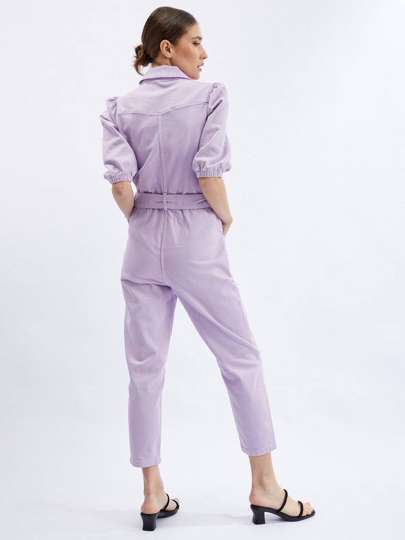 Orsay Ljubičasti ženski kombinezon od trapera ORSAY
