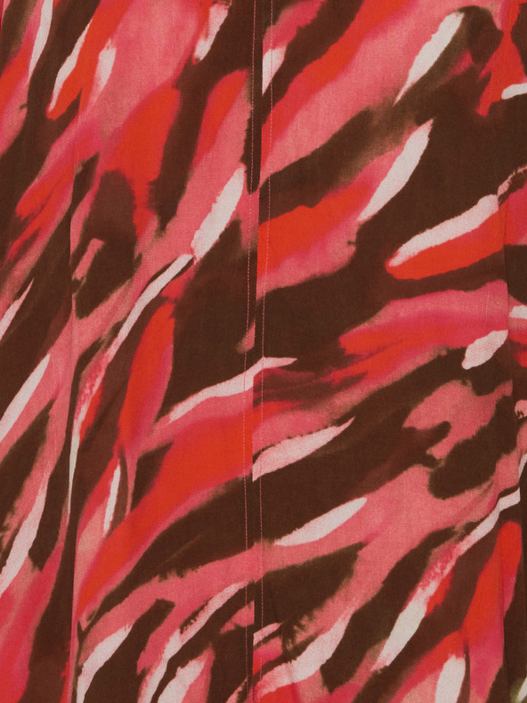 Fransa Smeđe-crvena ženska maxi haljina s uzorkom marke Fransa