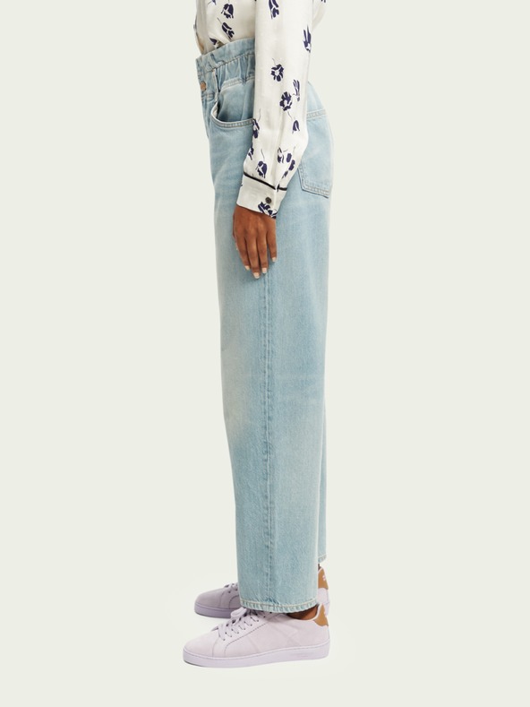 Scotch & Soda Scotch & Soda ženske svijetloplave široke traperice