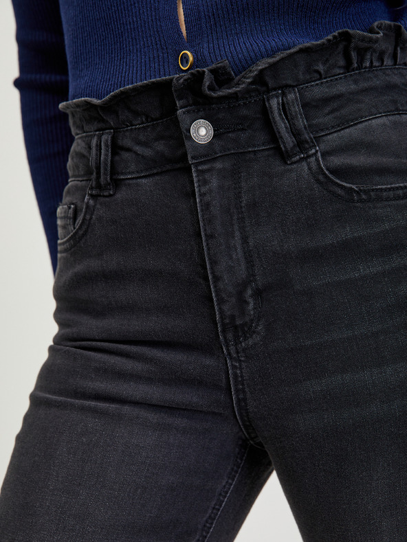 Orsay Crne ženske traperice ravnog kroja ORSAY