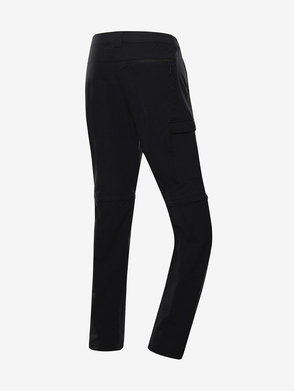 ALPINE PRO Muške hlače s impregnacijom ALPINE PRO NESC crne