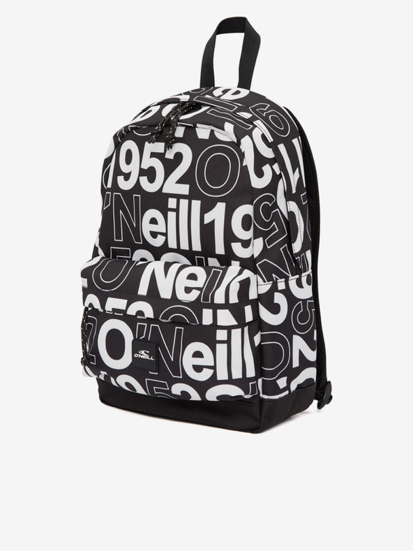 O'Neill Bijelo-crni unisex ruksak s uzorkom O'Neill COASTLINE MINI BACKPACK
