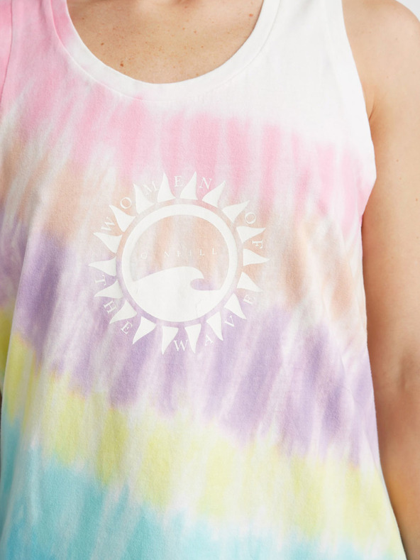 O'Neill O'Neill WOW TANKTOP ružičasto-tirkizna ženska majica bez rukava