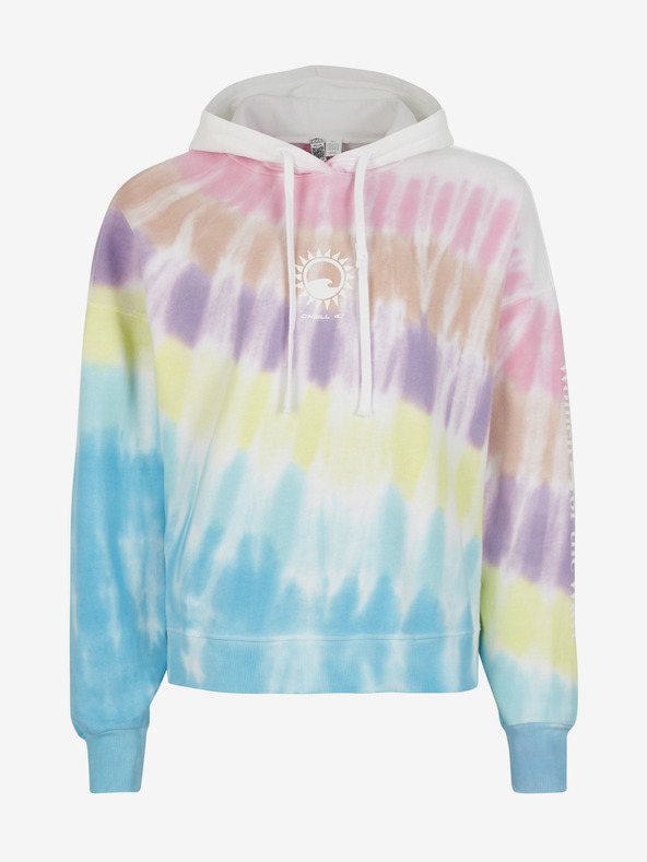 O'Neill O'Neill WOMEN OF THE WAVE HOODIE ružičasto-tirkizna ženska majica s kapuljačom