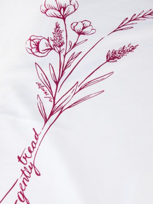 ALPINE PRO Bijela ženska majica ALPINE PRO Gabora