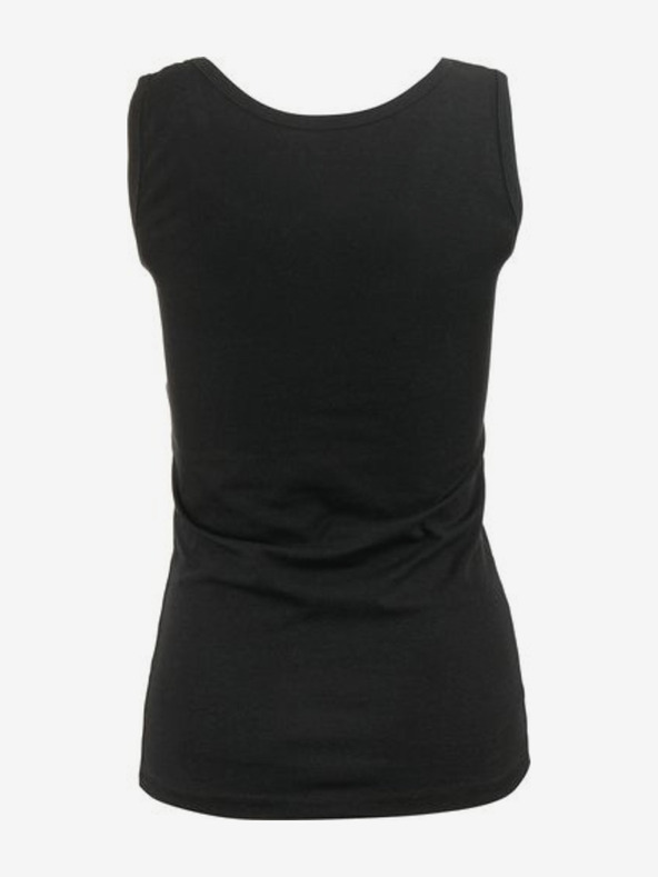 ALPINE PRO Crna ženska majica bez rukava ALPINE PRO Ona