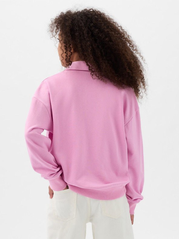 GAP Dječja dukserica s ovratnikom GAP