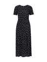 Orsay Crna ženska haljina s uzorkom ORSAY