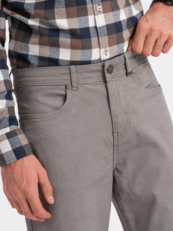 Ombre Clothing Sive muške chino hlače Ombre odjeća