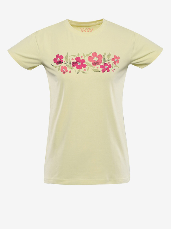 NAX Žuta ženska majica NAX Nerga