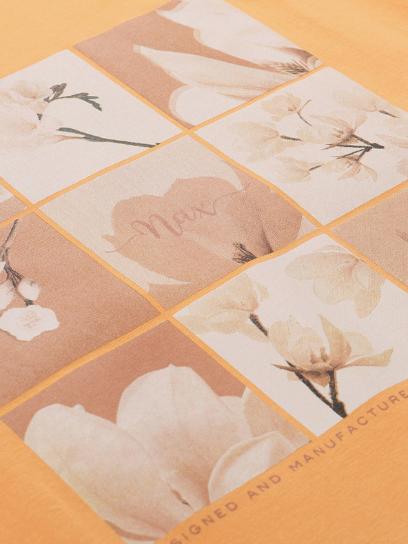 NAX Narančasta ženska majica NAX NERGA