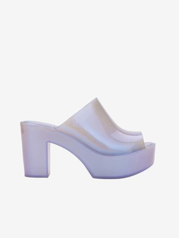 Melissa Svijetloljubičaste ženske papuče na petu Melissa Mule AD
