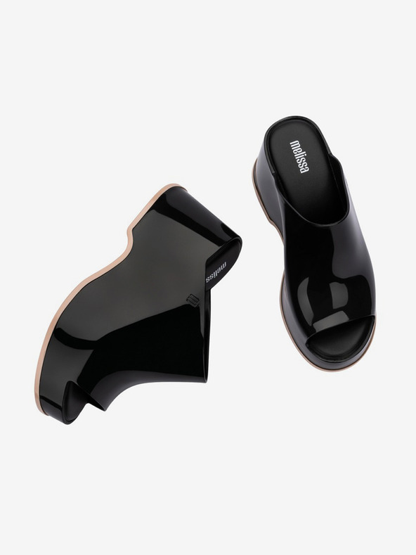 Melissa Crne ženske papuče s platformom Melissa Patty AD