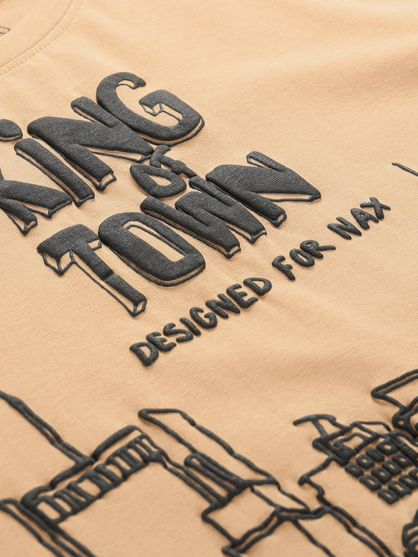 NAX Bež muška majica NAX Jurg