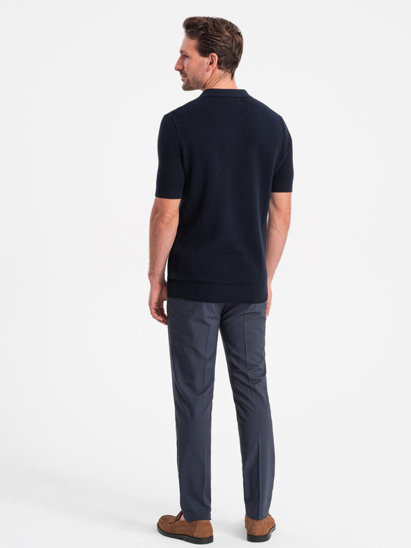 Ombre Clothing Tamnoplava muška polo majica Ombre Clothing