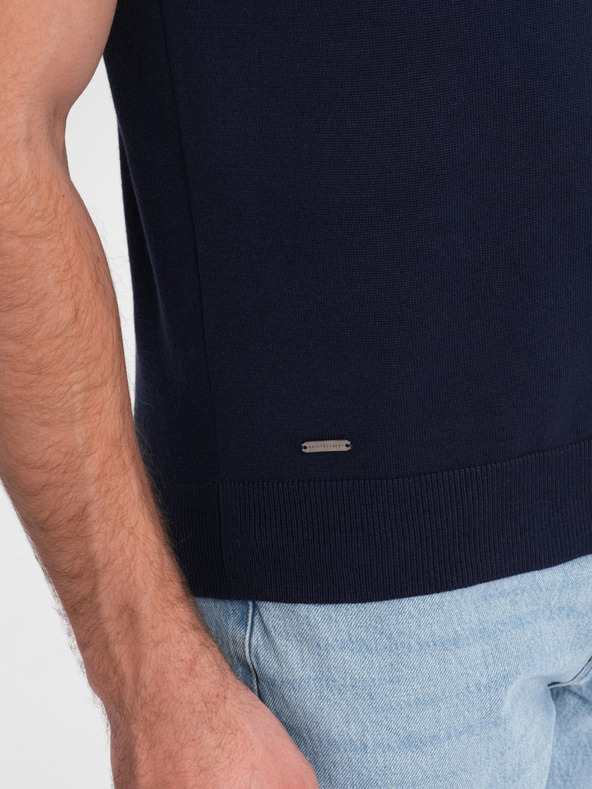 Ombre Clothing Tamnoplava muška polo majica Ombre Clothing