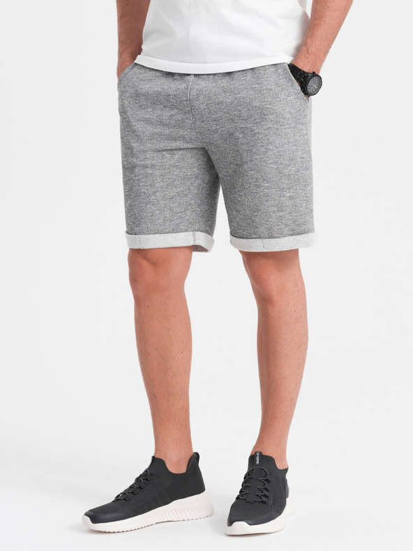 Ombre Clothing Ombre Clothing muške sive tigraste kratke hlače