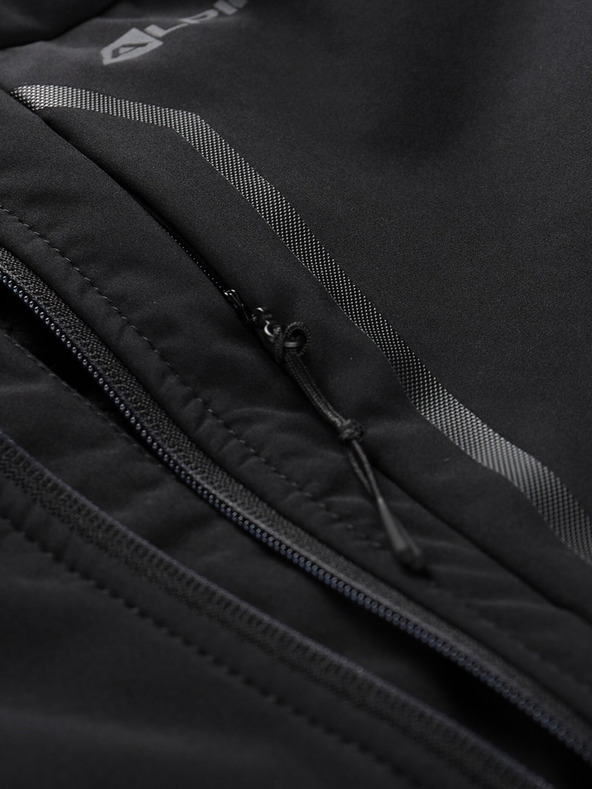 ALPINE PRO Crna muška softshell jakna ALPINE PRO HOOR