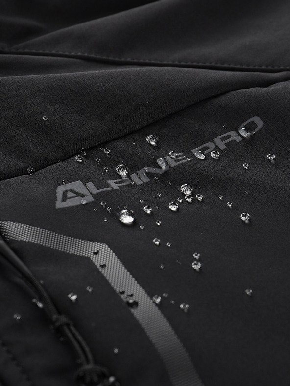ALPINE PRO Crna muška softshell jakna ALPINE PRO HOOR