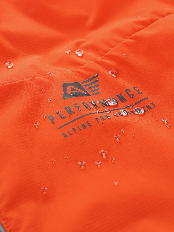 ALPINE PRO Narančasta muška jakna s ALPINE PRO Spin impregnacijom