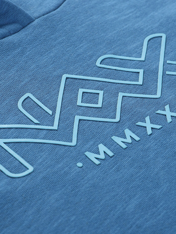 NAX Plava dječja majica NAX COLEFO