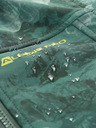 ALPINE PRO Zelena dječja softshell jakna s uzorkom ALPINE PRO HOORO