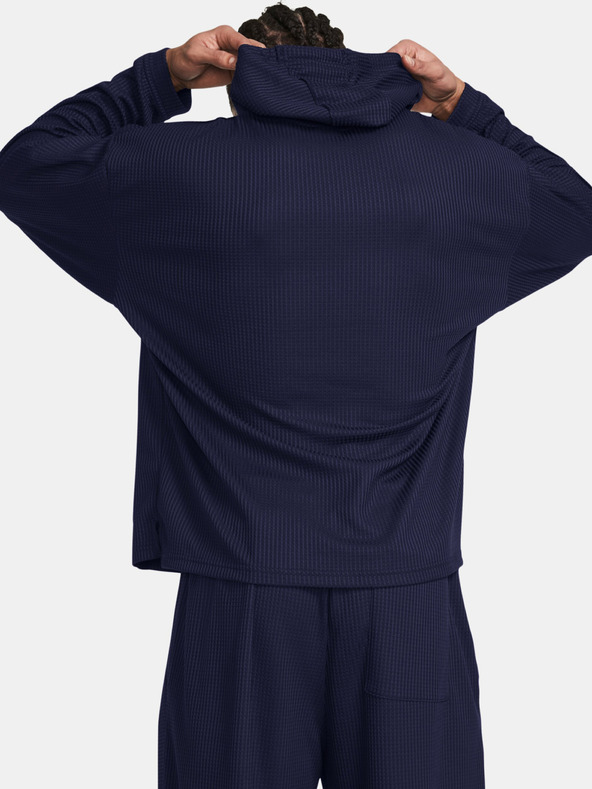 Under Armour Muški pulover Under Armour UA Rival Waffle Hoodie