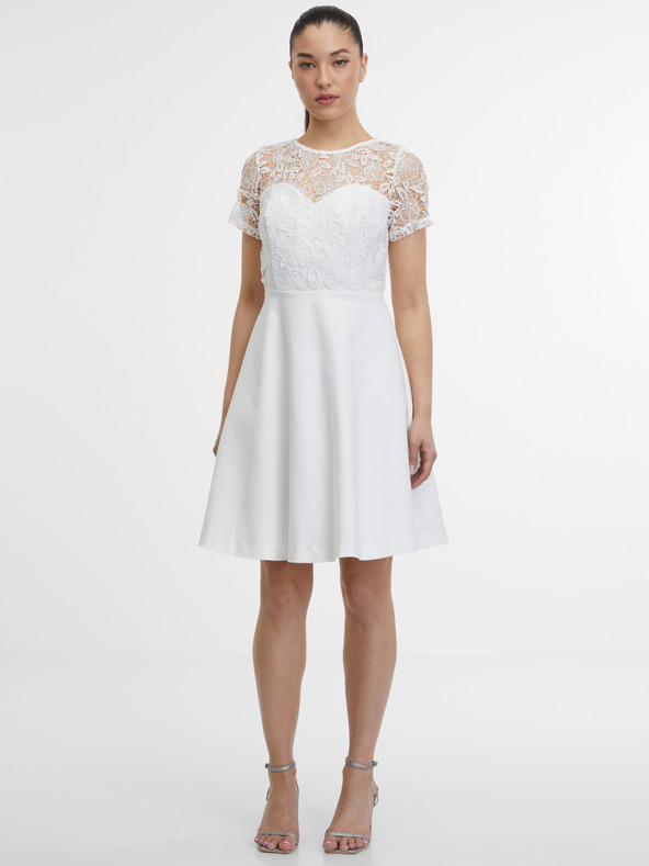 Orsay Bijela ženska haljina ORSAY