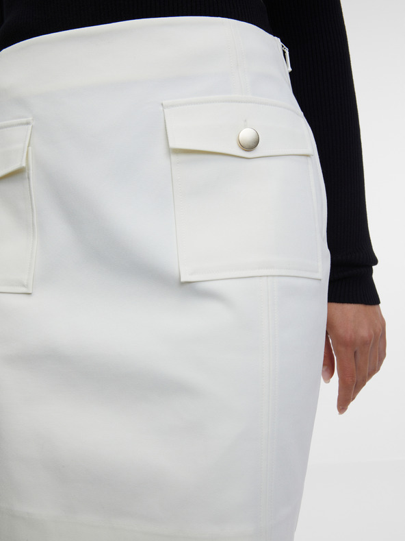 Orsay Bijela ženska suknja ORSAY