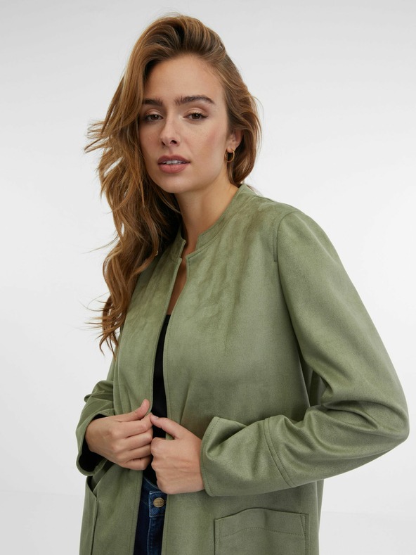 Orsay Kaki ženski svijetli kaput ORSAY